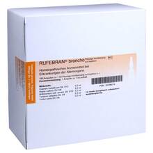 Abbildung: Rufebran broncho Ampullen 100 St, Ampullen PZN 03799274 