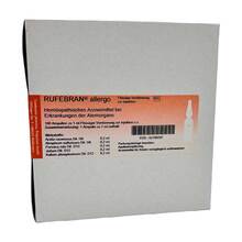 Abbildung: Rufebran allergo Ampullen 100 St, Ampullen PZN 03799297 
