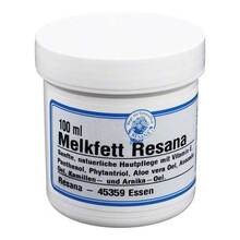 Abbildung: MELKFETT RESANA Salbe 100 ml, Salbe PZN 03803314 