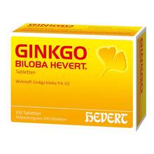 Abbildung: Ginkgo biloba Hevert Tabletten 300 St, Tabletten PZN 03816179 