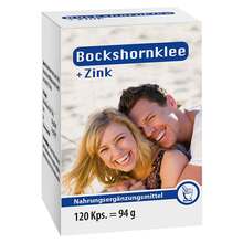 Abbildung: Bockshornklee + Zink Kapseln 120 St, Kapseln PZN 03826410 