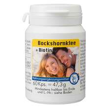 Abbildung: Bockshornklee + Biotin Kapseln 60 St, Kapseln PZN 03826870 