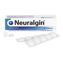 Abbildung: Neuralgin Tabletten 20 St, Tabletten PZN 03875041 
