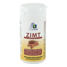 Abbildung: Zimt Kapseln 500 mg + Vitamin C+E 60 St, Kapseln PZN 03884666 