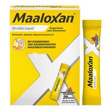 Abbildung: Maaloxan 25 Mval Liquid 20X10 ml, Suspension PZN 03885370 
