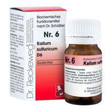 Abbildung: Biochemie 6 Kalium sulfuricum D 6 Tabletten 200 St, Tabletten PZN 03886613 