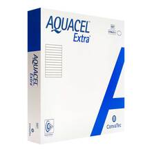 Abbildung: AQUACEL Extra 15x15 cm Verband 5 St, Kompressen PZN 03921657 
