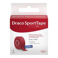 Abbildung: DRACO TAPEVERBAND 2 cmx10 m rot 1 St, Verband PZN 03931549 