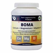 Abbildung: Calcium + MAGNESIUM+Vitamin D Tabletten 120 St, Tabletten PZN 03934594 