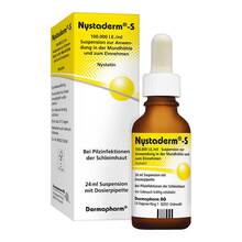 Abbildung: Nystaderm S Suspension 24 ml, Suspension PZN 03936713 