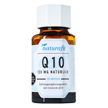 Abbildung: NATURAFIT Q10 120 mg Kapseln 90 St, Kapseln PZN 03941743 