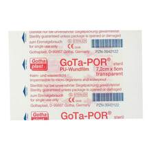 Abbildung: GOTA-POR PU Wundfilm 7,2x5 cm steril Pflaster 1 St, Pflaster PZN 03942122 