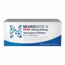 Abbildung: Neurobion N forte überzogene Tabletten 50 St, Überzogene Tabletten PZN 03962337 
