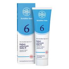 Abbildung: Biochemie Dhu 6 Kalium sulfuricum N D 4 Salbe 50 g, Salbe PZN 03965726 