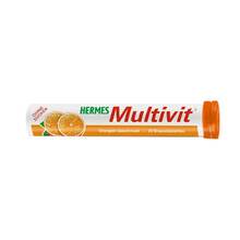 Abbildung: Hermes Multivit Brausetabletten 20 St, Brausetabletten PZN 03966513 