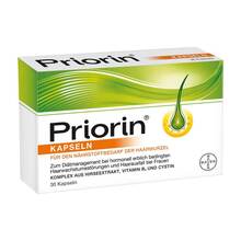 Abbildung: Priorin Kapseln 30 St, Kapseln PZN 04002059 