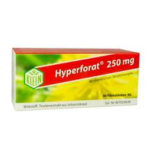 Abbildung: Hyperforat 250 mg Filmtabletten 60 St, Filmtabletten PZN 04004584 