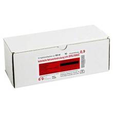 Abbildung: Isotonische Nacl Lösung 0,9% Eifelfango 10X100 ml, Infusionslösung PZN 04032971 