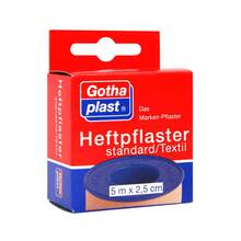 Abbildung: Gothaplast Heftpflaster standard 2,5 cmx5 m 1 St, Pflaster PZN 04051342 