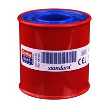 Abbildung: Gothaplast Heftpflaster standard 5 cmx5 m 1 St, Pflaster PZN 04051359 