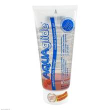 Abbildung: AQUAGLIDE Kirsch 100 ml, Gel PZN 04079754 