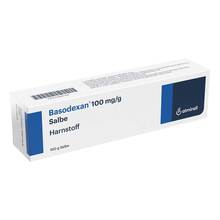 Abbildung: Basodexan 100 mg / g Salbe 100 g, Salbe PZN 04080102 