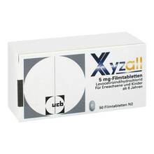 Abbildung: Xyzal Filmtabletten 50 St, Filmtabletten PZN 04102921 