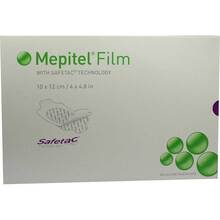 Abbildung: MEPITEL Film Folienverband 10x12 cm 10 St, Verband PZN 04107350 