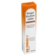 Abbildung: DR.THEISS Ringelblumen Salbe nicht fettend 50 ml, Salbe PZN 04123917 