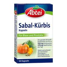 Abbildung: Abtei Sabal Kürbis Kapseln 54 St, Kapseln PZN 04132224 