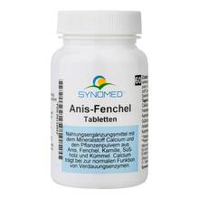 Abbildung: ANIS FENCHEL Tabletten 60 St, Tabletten PZN 04134542 