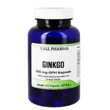 Abbildung: Ginkgo 100 mg Gph Kapseln 120 St, Kapseln PZN 04156986 