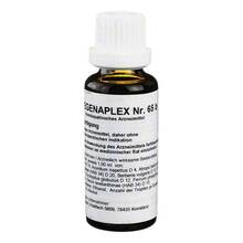 Abbildung: Regenaplex Nr.65 b Tropfen zum Einnehmen 30 ml, Tropfen zum Einnehmen PZN 04178404 