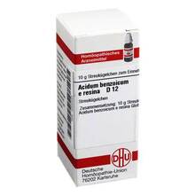 Abbildung: Acidum Benzoicum E Resina D 12 Globuli 10 g, Globuli PZN 04200345 