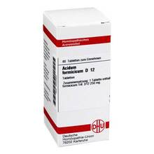 Abbildung: ACIDUM FORMICICUM D 12 Tabletten 80 St, Tabletten PZN 04200629 