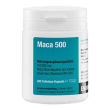 Abbildung: Maca 500 Kapseln 200 St, Kapseln PZN 04201089 