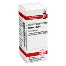 Abbildung: AMBRA C 200 Globuli 10 g, Globuli PZN 04202870 