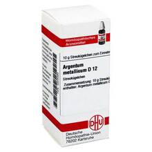 Abbildung: Argentum metallicum D 12 Globuli 10 g, Globuli PZN 04204484 