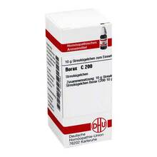 Abbildung: BORAX C 200 Globuli 10 g, Globuli PZN 04207583 