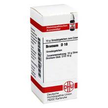 Abbildung: BROMUM D 10 Globuli 10 g, Globuli PZN 04207784 