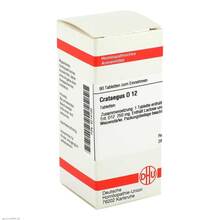 Abbildung: CRATAEGUS D 12 Tabletten 80 St, Tabletten PZN 04214100 