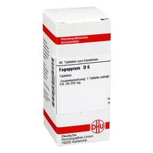Abbildung: FAGOPYRUM D 6 Tabletten 80 St, Tabletten PZN 04216932 