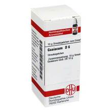 Abbildung: GUAIACUM D 6 Globuli 10 g, Globuli PZN 04219379 