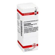 Abbildung: HISTAMINUM hydrochloricum D 12 Dilution 20 ml, Dilution PZN 04220342 