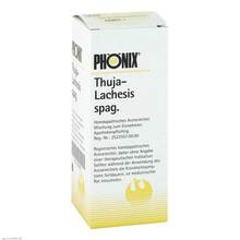 Abbildung: Phönix Thuja lachesis spag.Mischung 100 ml, Mischung PZN 04223895 