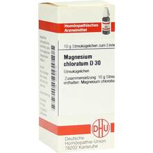 Abbildung: Magnesium chloratum D 30 Globuli 10 g, Globuli PZN 04225813 