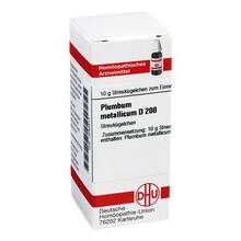 Abbildung: PLUMBUM METALLICUM D 200 Globuli 10 g, Globuli PZN 04232517 