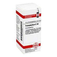 Abbildung: PODOPHYLLUM C 30 Globuli 10 g, Globuli PZN 04232598 