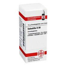 Abbildung: SABADILLA D 30 Globuli 10 g, Globuli PZN 04235119 
