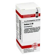 Abbildung: SABINA C 30 Globuli 10 g, Globuli PZN 04235214 